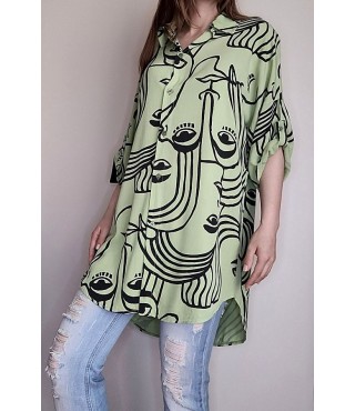 Nauji marškiniai su veidais